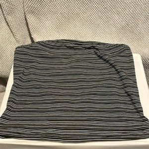 Striped tube top